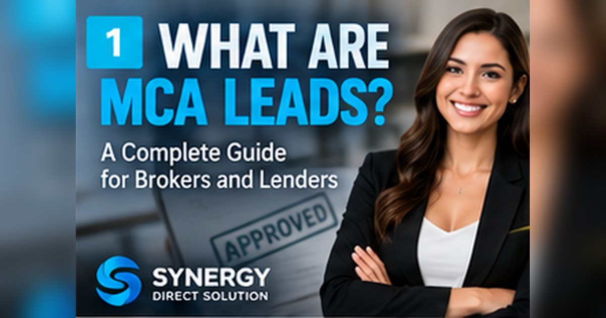 A practical introduction to merchant funding prospects. Learn practical buying, screening and follow-up strategies from Synergy Direct Solution.